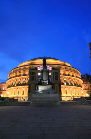 Concert hall located in the South Kensington of Londonのeditorial素材