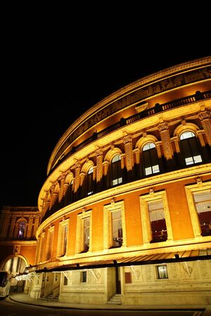 Concert hall located in the South Kensington of Londonのeditorial素材