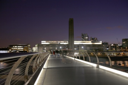 Tate Modern (the disused power station) in Londonのeditorial素材