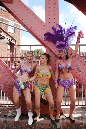 London, UK - August 30, 2010: Second day of 2010 Notting Hill Carnival. This is one of Europe's largest festival and parade take place for two days. First day is known as Children's Day.
のeditorial素材