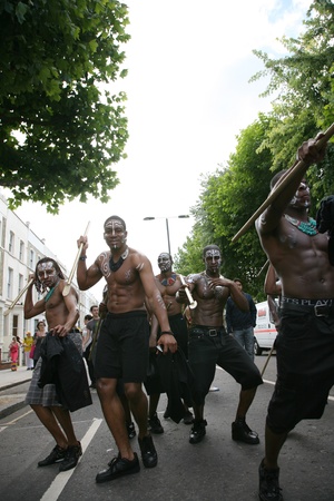 London, UK - August 30, 2010: Second day of 2010 Notting Hill Carnival. This is one of Europe's largest festival and parade take place for two days. First day is known as Children's Day.
のeditorial素材