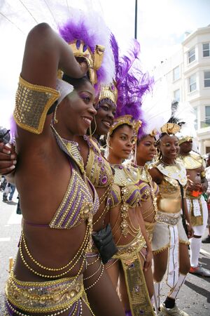 London, UK - August 30, 2010: Second day of 2010 Notting Hill Carnival. This is one of Europe's largest festival and parade take place for two days. First day is known as Children's Day.
のeditorial素材