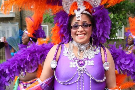 London, UK - August 30, 2010: Second day of 2010 Notting Hill Carnival. This is one of Europe's largest festival and parade take place for two days. First day is known as Children's Day.
のeditorial素材