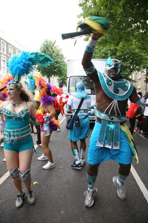 London, UK - August 30, 2010: Second day of 2010 Notting Hill Carnival. This is one of Europe's largest festival and parade take place for two days. First day is known as Children's Day.
のeditorial素材