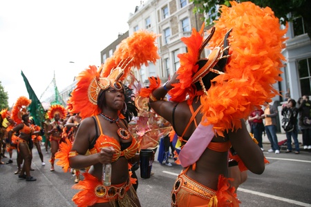 London, UK - August 30, 2010: Second day of 2010 Notting Hill Carnival. This is one of Europe's largest festival and parade take place for two days. First day is known as Children's Day.
のeditorial素材