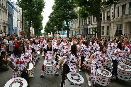London, UK - August 30, 2010: Second day of 2010 Notting Hill Carnival. This is one of Europe's largest festival and parade take place for two days. First day is known as Children's Day.
のeditorial素材