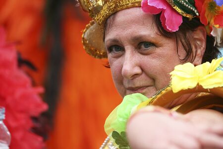 London, UK - August 31, 2009: Performers take part in the second day of Notting Hill Carnival,...