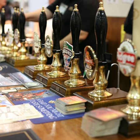 London, UK - August 04, 2010: Beer draft tap in the Great British Beer Festival, 2010, at Earls Court, Britain's biggest beer festival. Visitors can try wide range of real ales, ciders, perries and international beers.





のeditorial素材