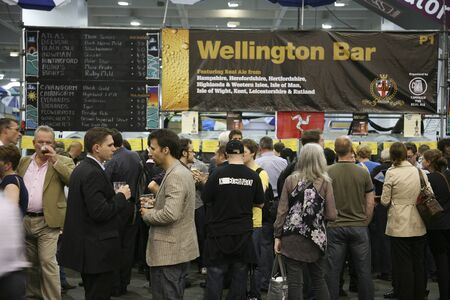 London, UK - August 04, 2010: Visitors of The Great British Beer Festival, 2010, at Earls Court, Britain's biggest beer festival. Visitors can try wide range of real ales, ciders, perries and international beers.


のeditorial素材