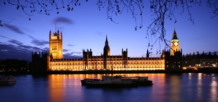 Westminster seen from South Bankのeditorial素材