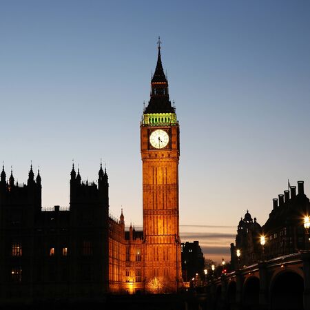 Big Ben and Palace of Westminster seen from South Bankのeditorial素材