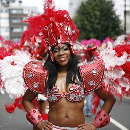 London, UK - August 29, 2011: Second day of 2011 Notting Hill Carnival. This is one of Europe's largest festival and parade take place for two days. First day is known as Children's Day.



のeditorial素材
