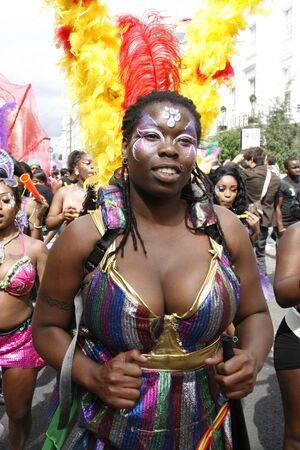 London, UK - August 29, 2011: Second day of 2011 Notting Hill Carnival. This is one of Europe's largest festival and parade take place for two days. First day is known as Children's Day.



のeditorial素材