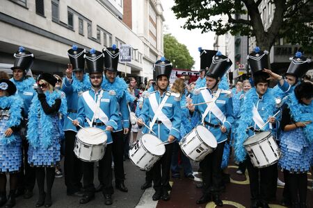 London, UK - July 07, 2012 : People take part in London's Gay Pride, 2012 Worldpride, estimated...