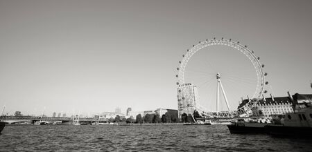 London, UK - November 2, 2012: View of The London Eye on November 2, 2012, London, England. A famous tourist attraction at a height of 135 metres (443 ft) and the biggest Ferris wheel in Europe.
のeditorial素材