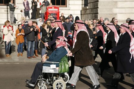 London, UK - November 11, 2012: People take part in Remembrance Day, Poppy Day or Armistice Day, 11 every Nov, observed by Commonwealth of Nations, to remember armed forces who have died since First World War. 
のeditorial素材