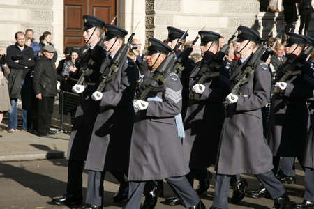 London, UK - November 11, 2012: Unidentified Regiments as part of the annual Remembrance Sunday events, Poppy Day or Armistice Day, 11 every Nov, observed by Commonwealth of Nations, to remember armed forces who have died since First World War. 
のeditorial素材