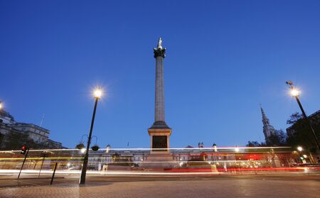 Trafalgar Square with Nelson Column in the early morning
のeditorial素材
