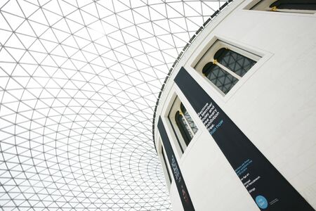 London, UK - February 7, 2013: Inside view of British Museum, one of the largest, oldest museum in the world. Museum's Collections comprise 8 million items, dedicated to human history and culture, from all continents. 
のeditorial素材