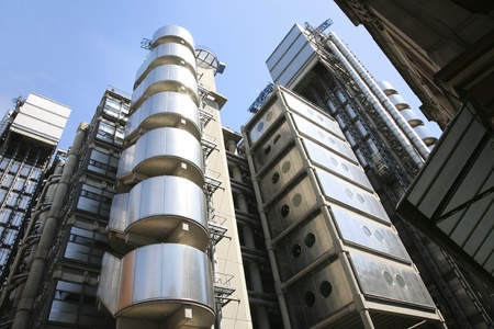 London , UK - May 25, 2011: Outside view of Lloydのeditorial素材