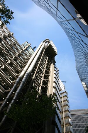 London , UK - May 25, 2011: Outside view of Lloydのeditorial素材