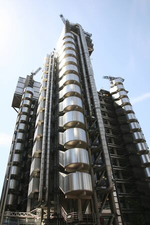 London , UK - May 25, 2011: Outside view of Lloydのeditorial素材