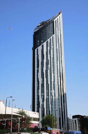 London , UK - June 26, 2011: Outside view of Strata, a skyscraper in Southwark, 148 metres height, 43 floors, completed in 2010. 
のeditorial素材