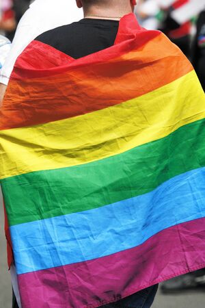 London, UK - June 29, 2013: People take part in London's Gay Pride, also called London Pride, estimated 25,000 people took part in the march, Parade to support gay rights.
のeditorial素材