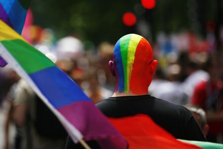 London, UK - June 29, 2013: People take part in London's Gay Pride, also called London Pride, estimated 25,000 people took part in the march, Parade to support gay rights.
のeditorial素材