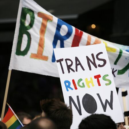 London, UK - June 29, 2013: Pickets and Placard in London's Gay Pride, people present, estimated 25,000 people took part in the march, Parade to support gay rights.
のeditorial素材