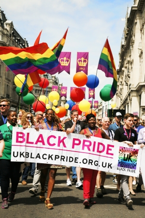 London, UK - June 29, 2013: People take part in London's Gay Pride, also called London Pride, estimated 25,000 people took part in the march, Parade to support gay rights.
のeditorial素材