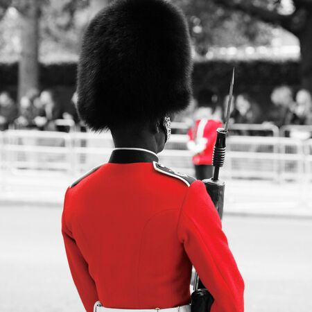 Queen's Soldier at Queen's Birthday Parade. のeditorial素材