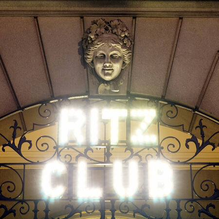 London, UK - November 03, 2014: The Ritz hotel, 5 star, located in Piccadilly, neoclassical style, built by Charles Mewes, opened on 1906.のeditorial素材
