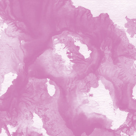Abstract pink watercolor on paper texture can use as background. In Sepia toned. Retro styleの写真素材
