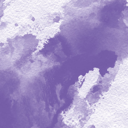 Abstract purple watercolor on paper texture can use as background.の写真素材