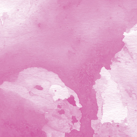 Abstract pink watercolor on paper texture can use as background. Hand drawn background.の写真素材