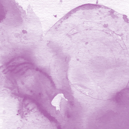 Abstract pink watercolor on paper texture can use as background. In Sepia toned. Retro styleの写真素材