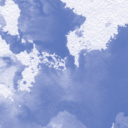 blue watercolor background for your design, watercolor background concept, vector.の写真素材