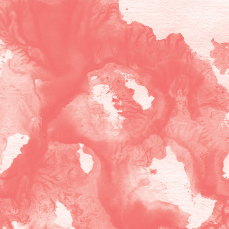 Abstract red watercolor on paper texture can use as background. In Sepia toned. Retro styleの写真素材