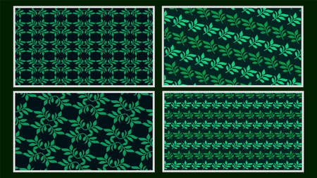 Pattern Background Leaf Ecology Flower Designのイラスト素材