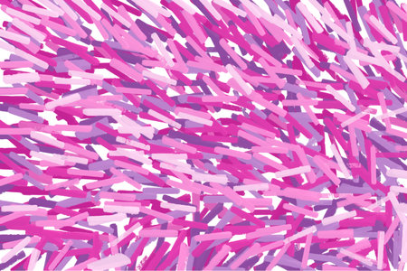 Wet brush strokes in pink colors, confetti paints, acrylic paint social media backgroundのイラスト素材