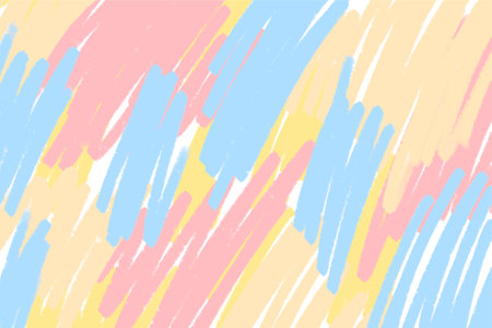 Pastel background with charcoal strokes of delicate colorsのイラスト素材