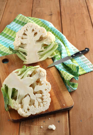 Fresh cauliflowerの写真素材