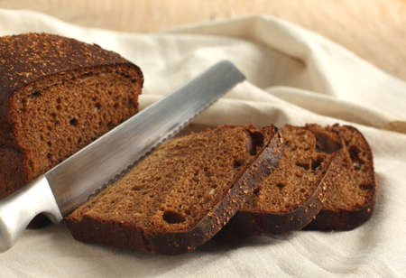 Sliced rye bread 