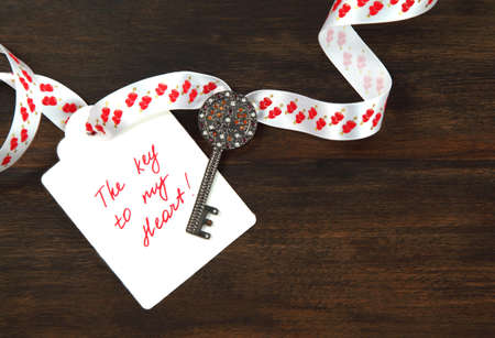 The key to my heartの写真素材