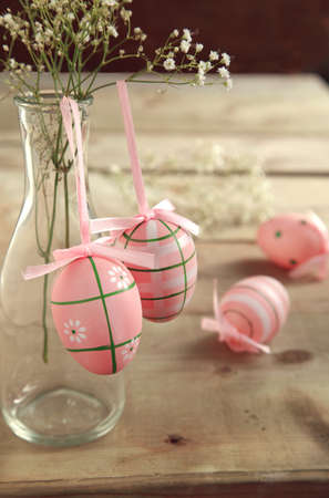 Easter eggsの写真素材