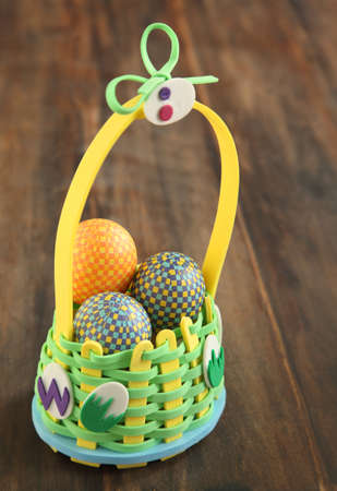 Decorative Easter eggsの写真素材