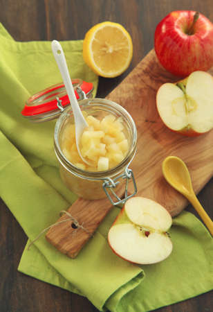 Apple jamの写真素材