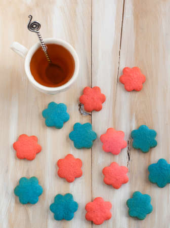 Sugar vanilla cookiesの写真素材