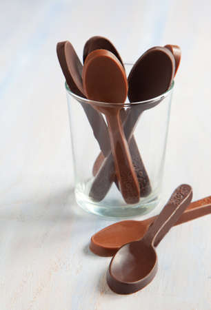Chocolate spoons